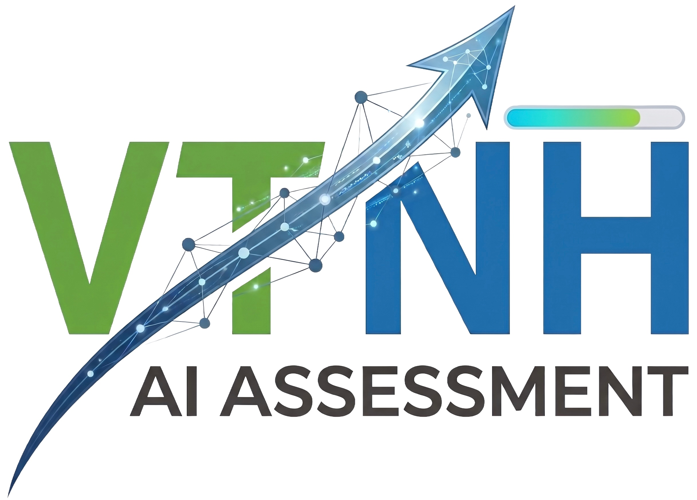VTNH logo with an upward arrow and the text AI Assessment below.